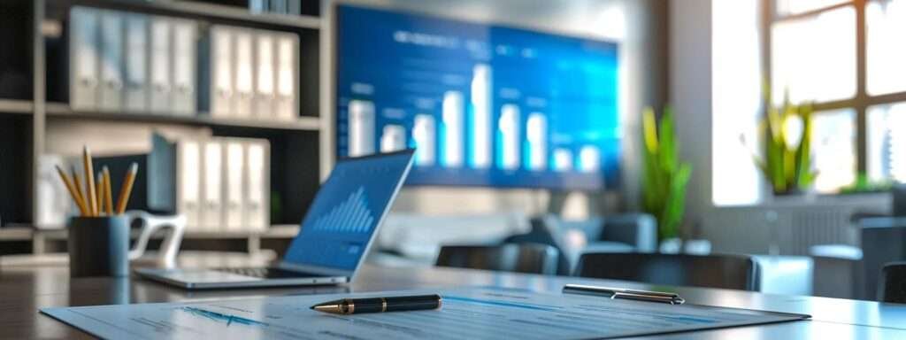 a sleek, modern office space showcases an elegant presentation chart detailing the average cost of adding a bedroom, accompanied by luxurious bathroom fixtures that emphasize upscale home renovations.