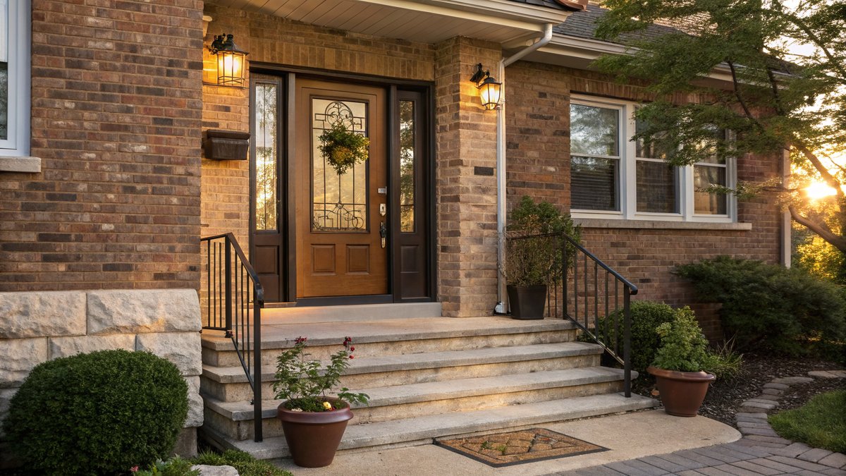 New Front Door Installed Chicago Home