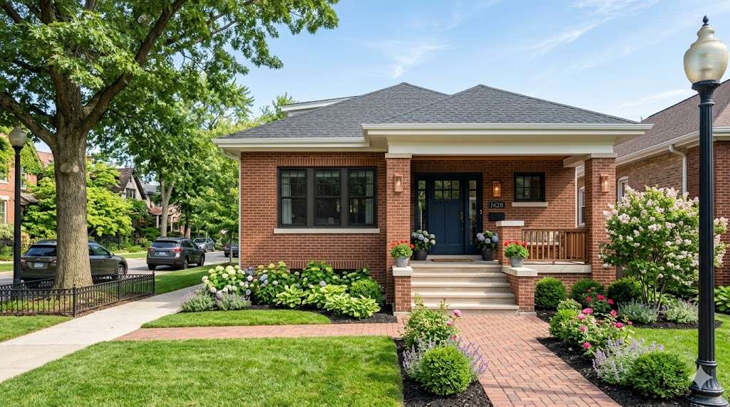 A renovated Chicago home with attractive curb appeal