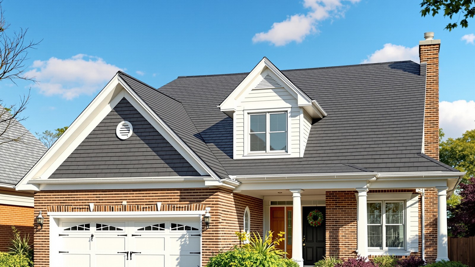 Chicago home showcasing a new architectural shingle roof