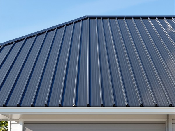 Residential standing-seam metal roof